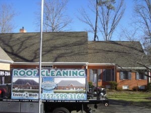 After Roof cleaning in yorktown, va