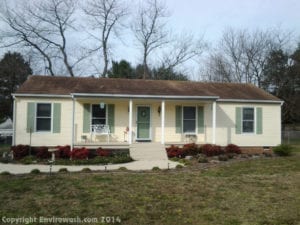 Roof Cleaning & Roof Stain Removal Before | Envirowash | Pressure Washing in Newport News & Yorktown VA