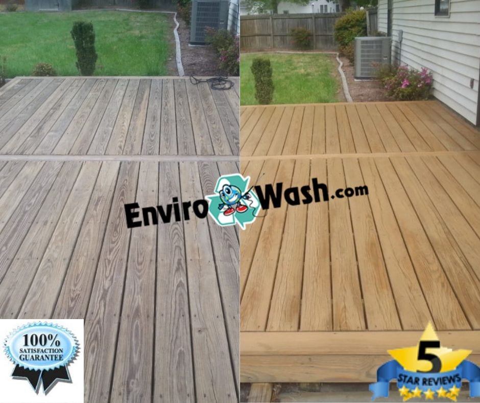 Deck Staining | Envirowash | Pressure Washing in Newport News & Yorktown VA