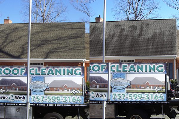 Pressure Washing Roof Cleaning Newport News VA | Envirowash