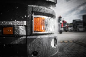 Washing Semi Truck Closeup | Envirowash | Pressure Washing in Newport News & Yorktown VA