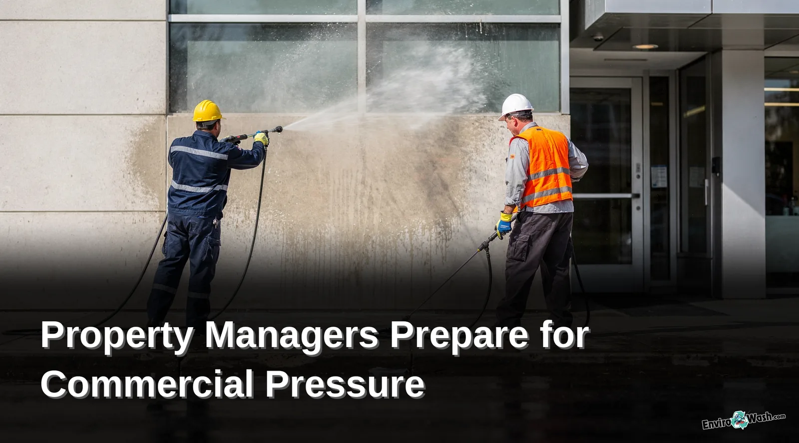 Pressure washing prevents tenant complaints and lease breakage by removing visible neglect like algae, gum&nbsp;| Envirowash