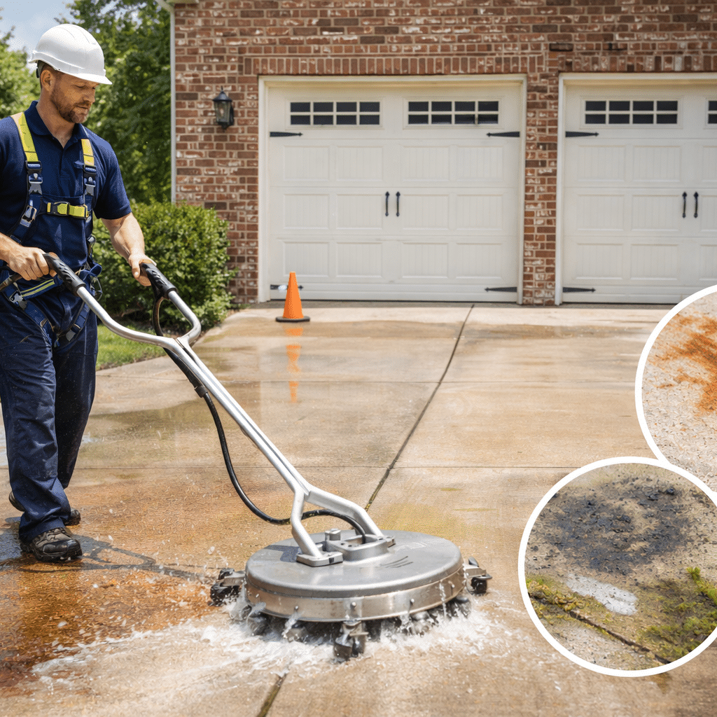 Best Driveway Cleaning in Virginia: Concrete Stain Removal Guide