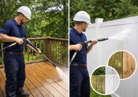 Best Deck & Fence Cleaning in Virginia: Wood & Vinyl Care