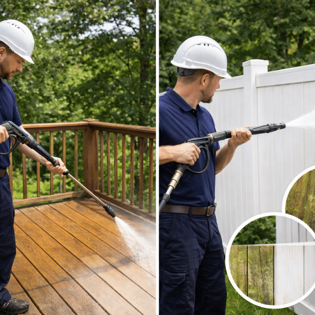 Best Deck & Fence Cleaning in Virginia: Wood & Vinyl Care