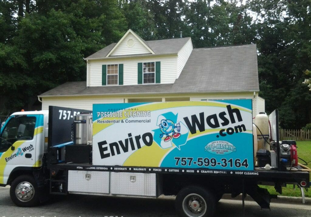 Envirowash Residential Pressure Washing Truck | Envirowash | Pressure Washing in Newport News & Yorktown VA | Envirowash
